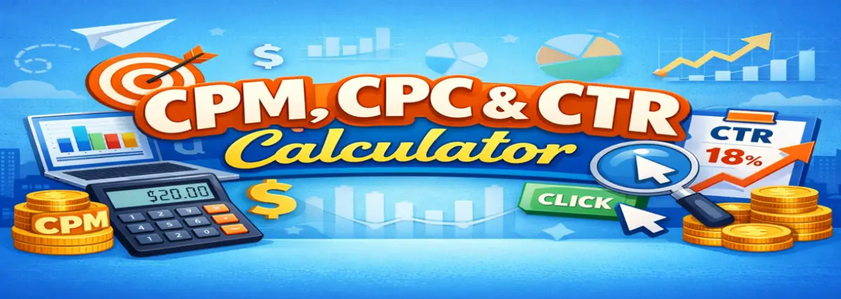 CPM CPC & CTR Calculator
