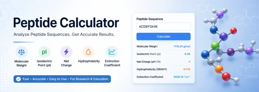 what is Peptide Calculator