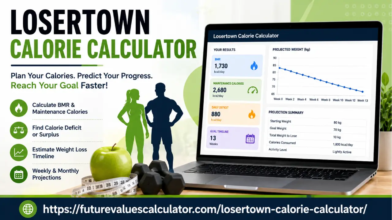 Losertown Calorie calculator