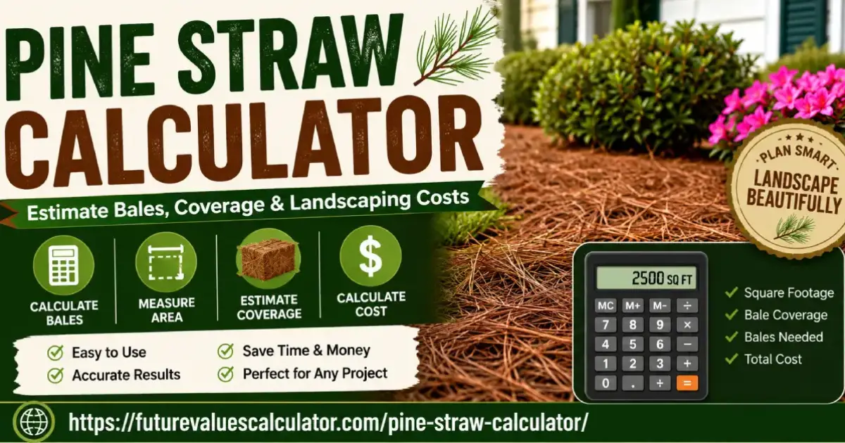 pine Straw Calculator