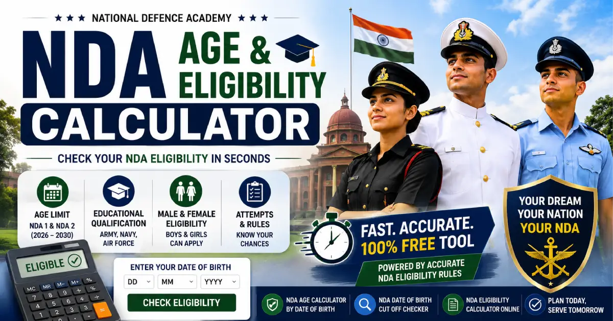 NDA Age Calculator